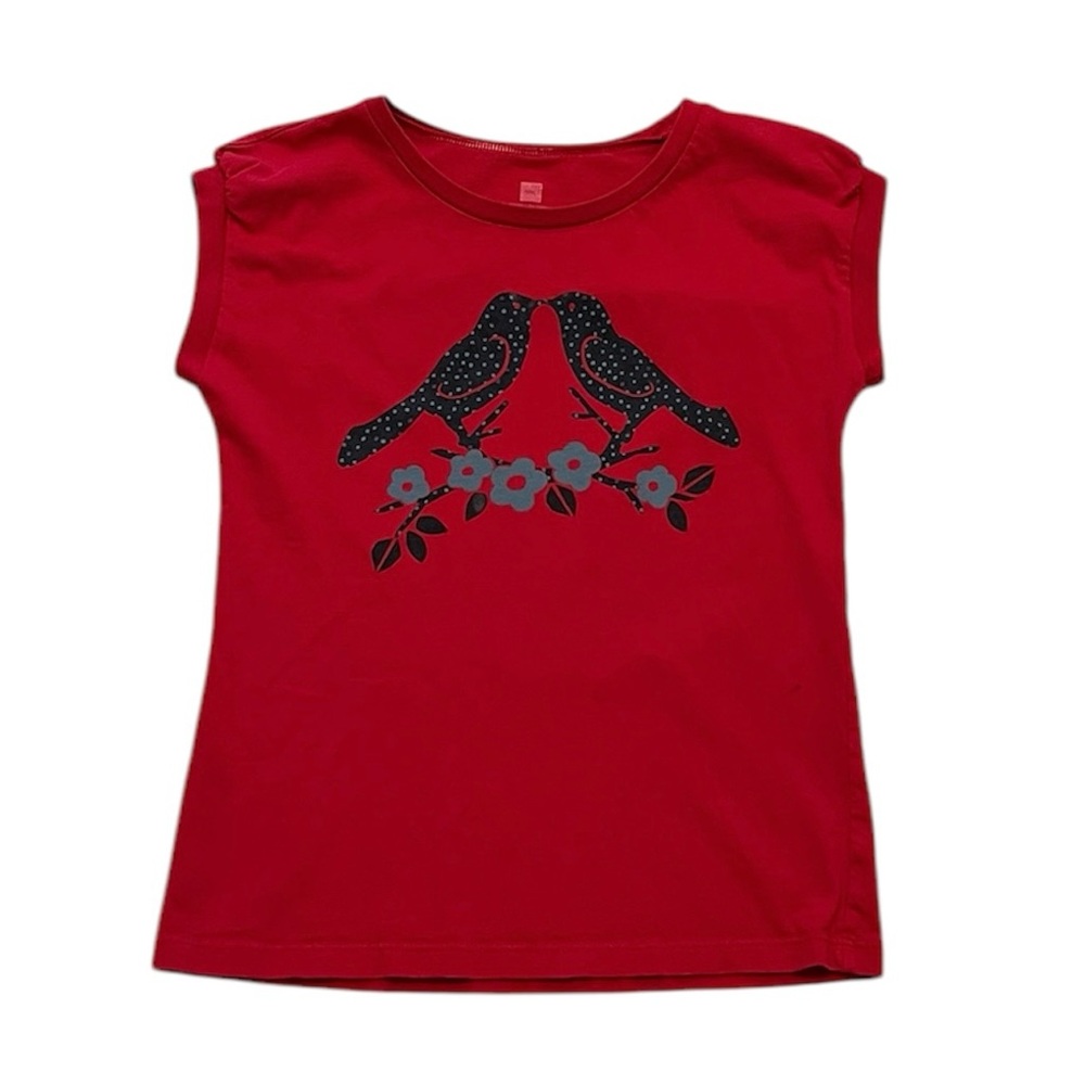 Tea Collection 10 sleeveless T-shirt graphic bird print